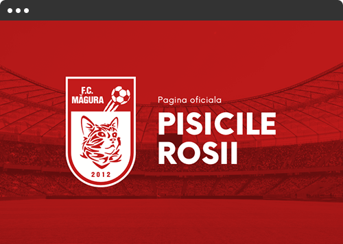 website club sportiv Pisicile Rosii